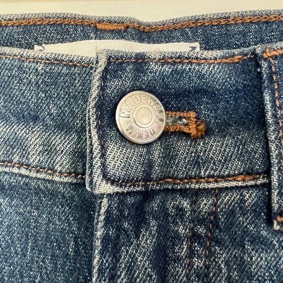 Madewell blue medium wash high waist perfect vintage wide leg jean - Picture 4 of 11